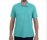 Camisa Polo Masculina Ogochi Casual Slim Verde Água