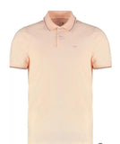 Camisa Masculina Polo Básica Casual Ogochi Salmão