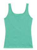 Blusa Regata Infantil Feminina verde água  Malwee