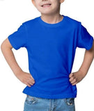 CAMISETA AZUL INFANTIL MENINO DECOTE REDONDO MALWEE