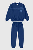 CONJUNTO INFANTIL MENINO PERSONAL STRENGTHS EM MOLETOM MALWEE AZUL